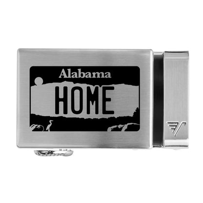 Alabama License Plate 40mm Buckle