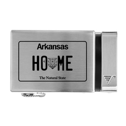 Arkansas License Plate 40mm Buckle
