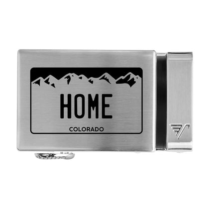 Colorado License Plate 40mm Buckle