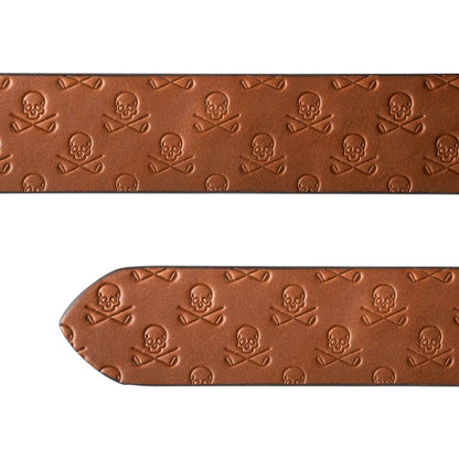 Skull & Clubs Full-Grain (Strap)
