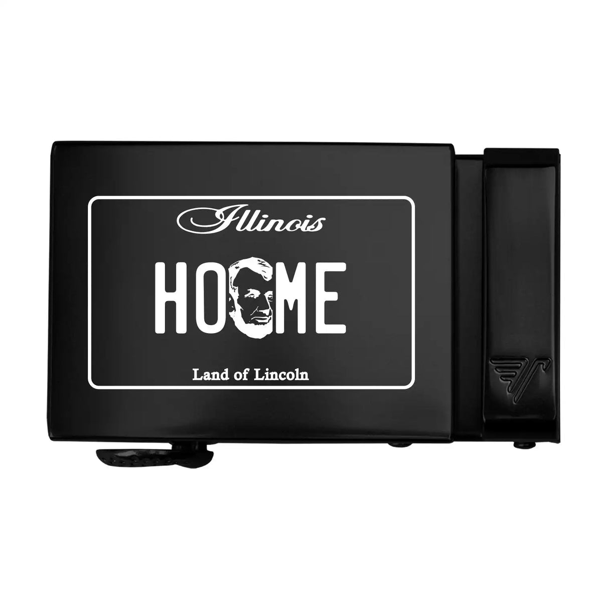 Illinois License Plate 40mm Buckle