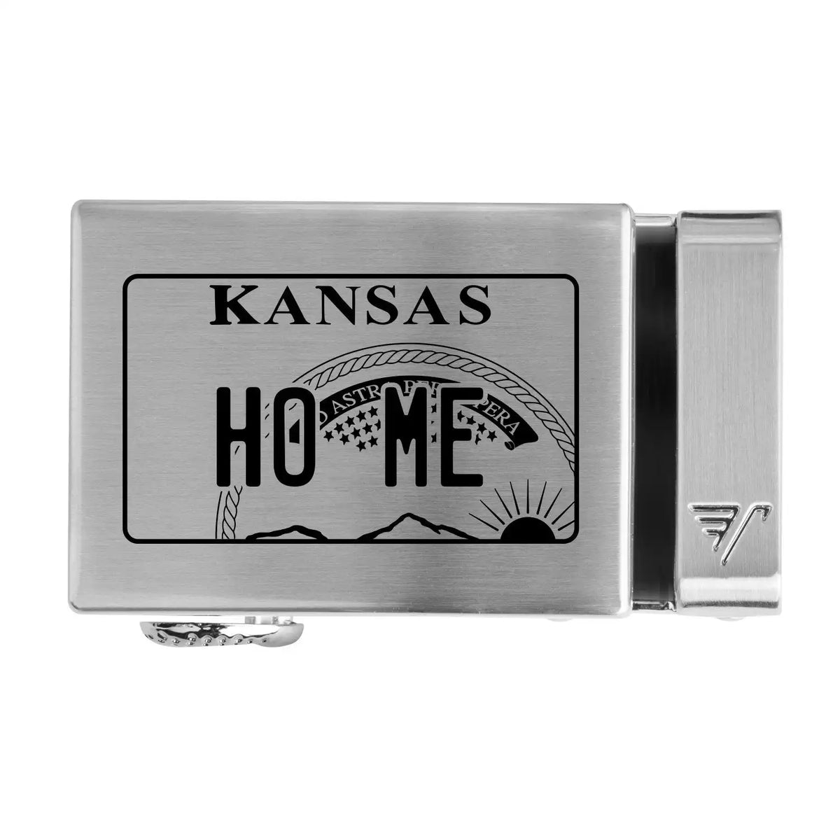 Kansas License Plate 40mm Buckle
