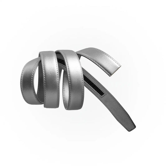 30mm Women's SILVER Leather