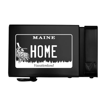 Maine License Plate 40mm Buckle