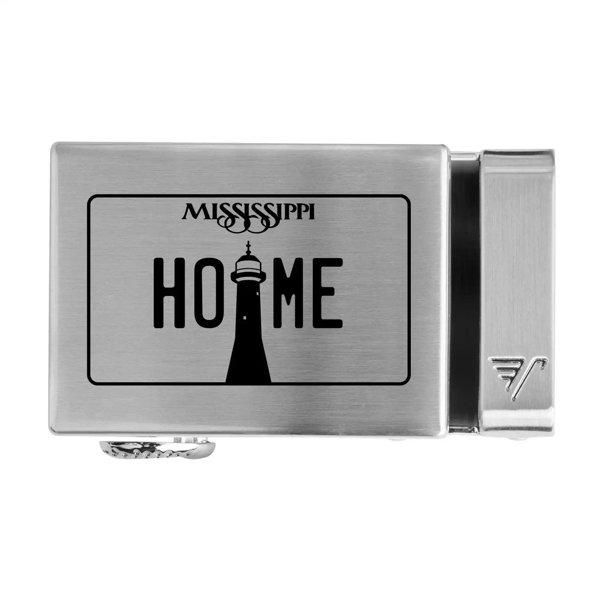Mississippi License Plate 40mm Buckle