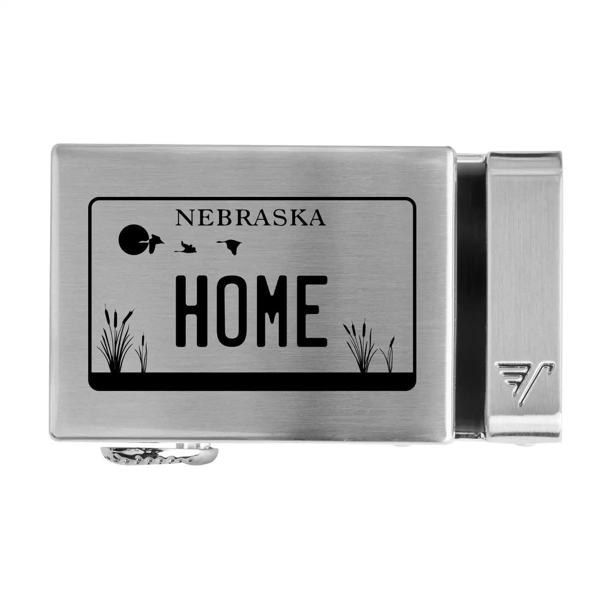 Nebraska License Plate 40mm Buckle
