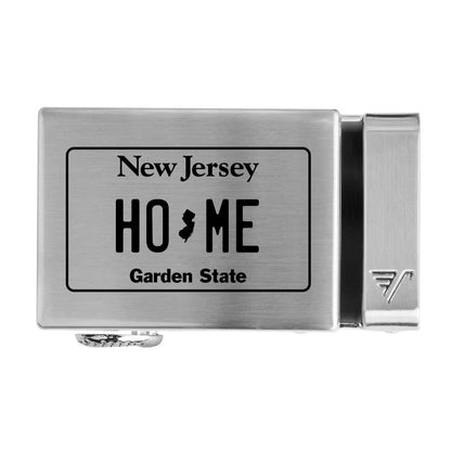 New Jersey License Plate 40mm Buckle