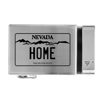 Nevada License Plate 40mm Buckle