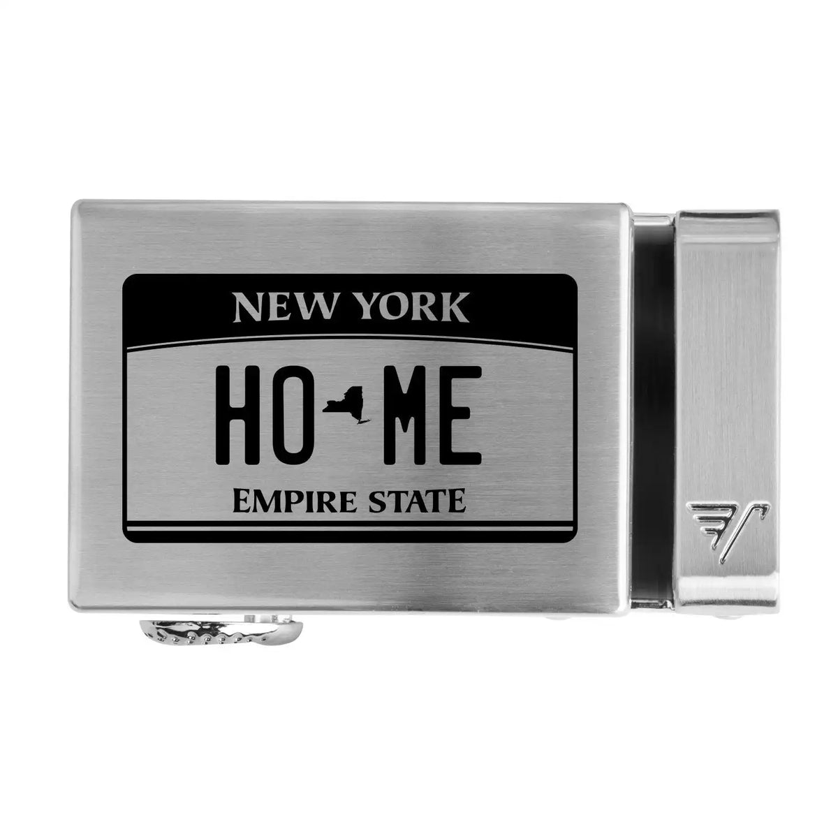New York License Plate 40mm Buckle