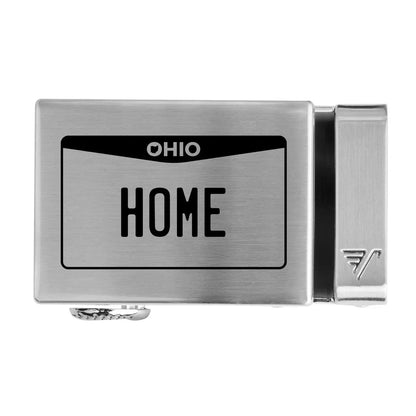 Ohio License Plate 40mm Buckle