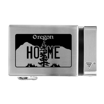Oregon License Plate 40mm Buckle