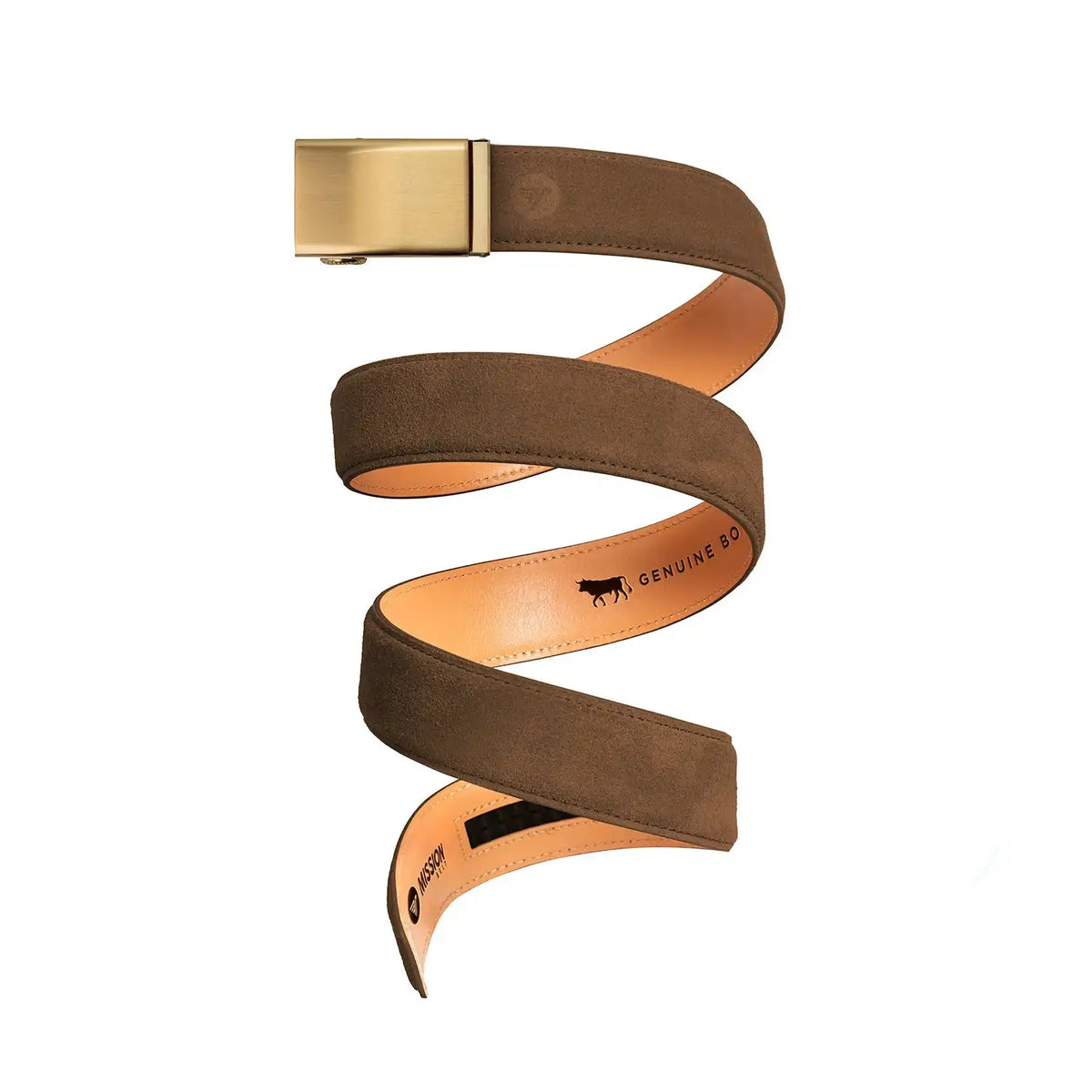Rust Suede Full-Grain