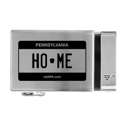 Pennsylvania License Plate 40mm Buckle