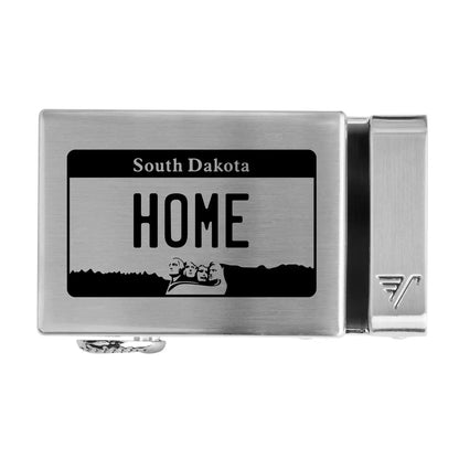 South Dakota License Plate 40mm Buckle