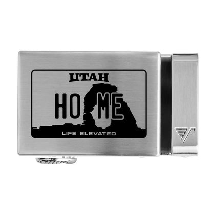 Utah License Plate 40mm Buckle